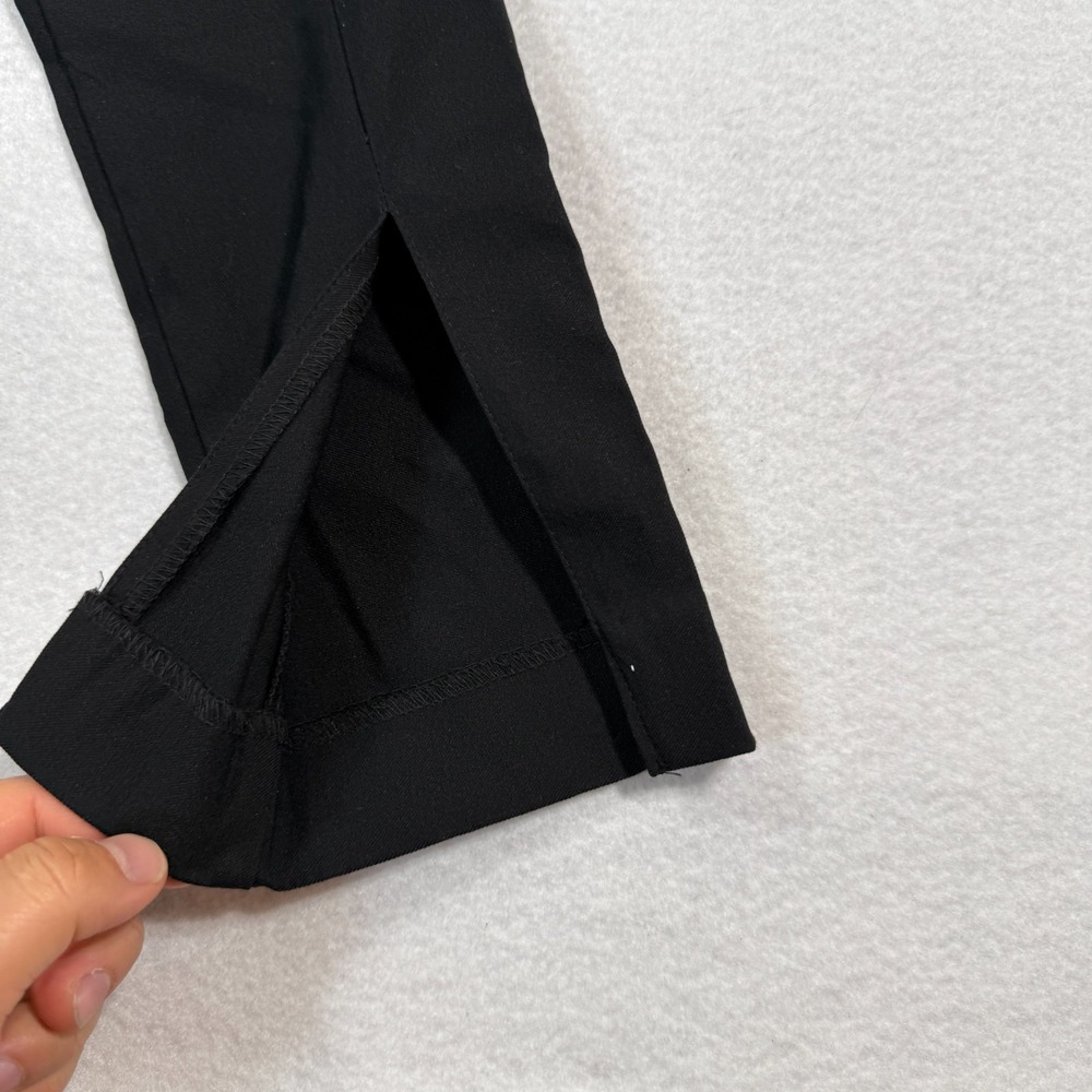 Calvin Klein Pants Women XS Black Skinny Stretch Mid Rise Pull-On Casual Sleek - Picture 8 of 9